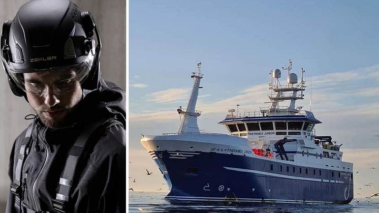 ZEKLER VERNEHJELM skal nå gjøre jobbhverdagen enda tryggere for mannskapet på båtene til Ervik Havfiske.