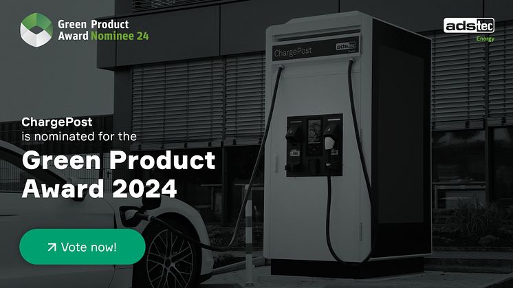Green Product Awards 2024 – We are nominated