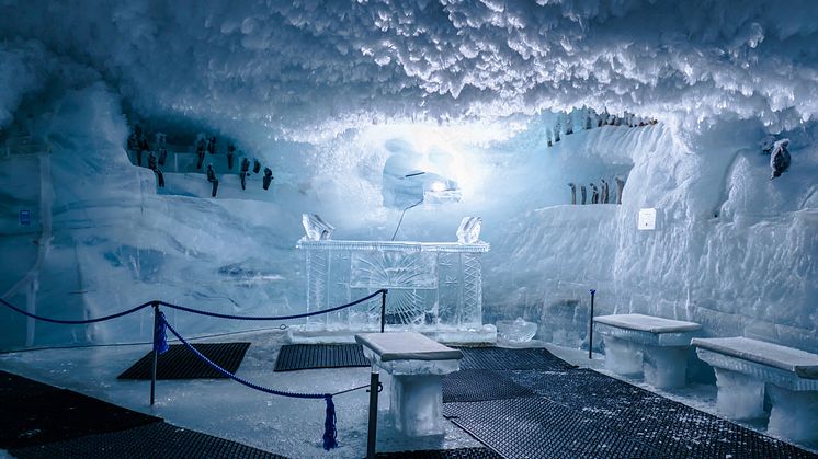 Eisgrotte Allalin