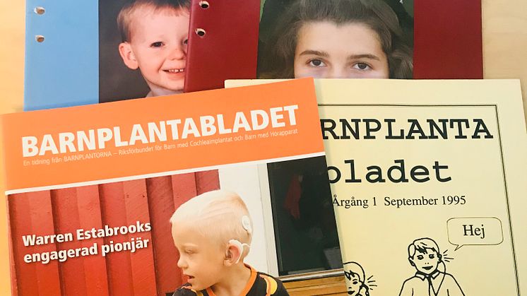 Barnplantorna var med och skapade historia - cochleaimplantat