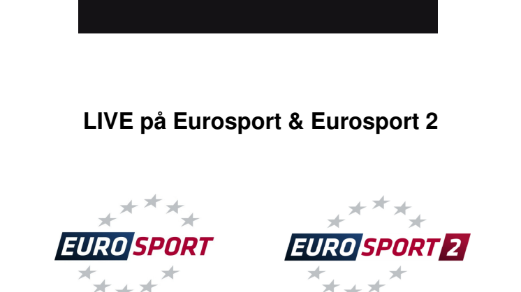 Pressinfo: Giro d'Italia på Eurosport & Eurosport 2