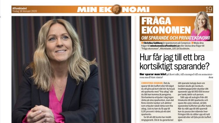 Fråga ekonomen i Aftonbladet