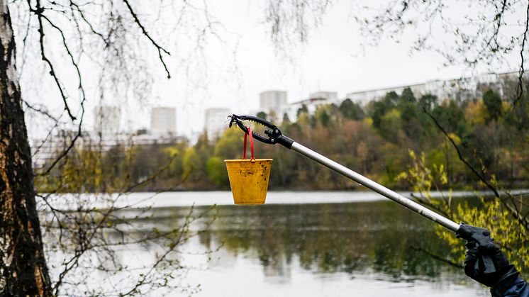 Kampanjbild från Håll Sverige Rent