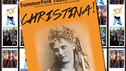 Föreställningen CHRISTINA! ger 20 ungdomar sommarjobb