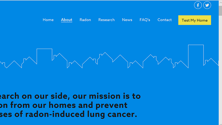Varje dag beräknas en invånare i provinsen Alberta diagnosticeras med lungcancer orsakad av radon. 