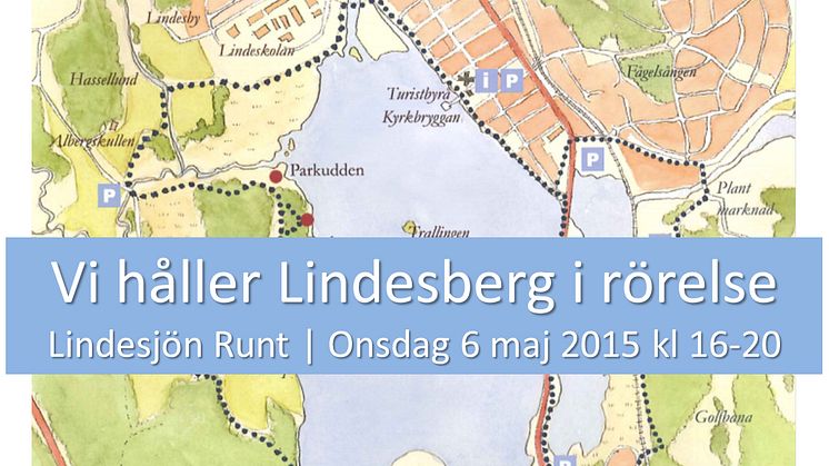 Kulturen syns och stöds när Lindesberg sätts i rörelse 6 maj