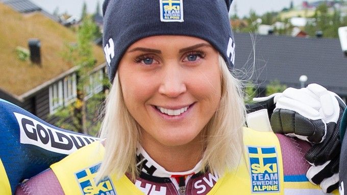Emelie Wikström ingår i världscuplaget i Ski Team Sweden Alpine