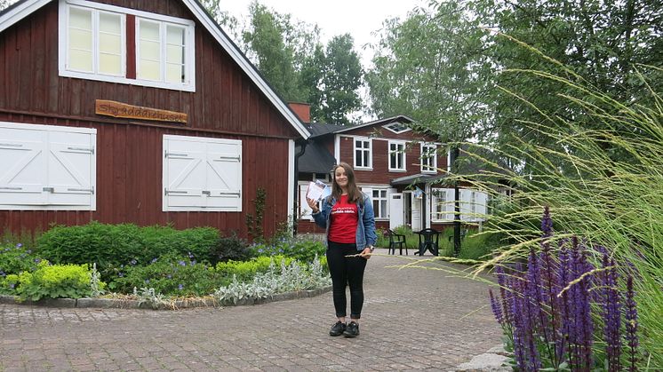 Zara Lesage Olsson är en av sommarens 384 feriearbetare i Hässleholms kommun. 