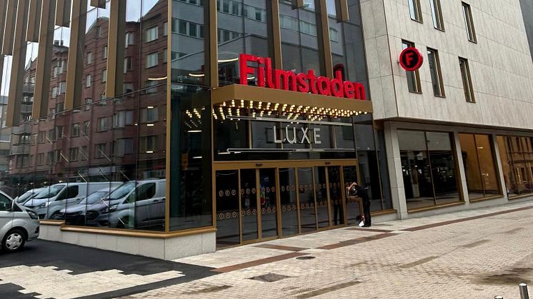 Nya Filmstaden Luxe i Uppsala 