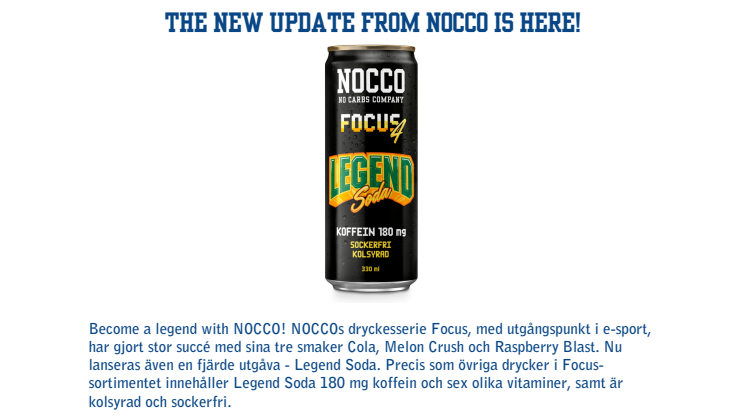 The new update from NOCCO is here!