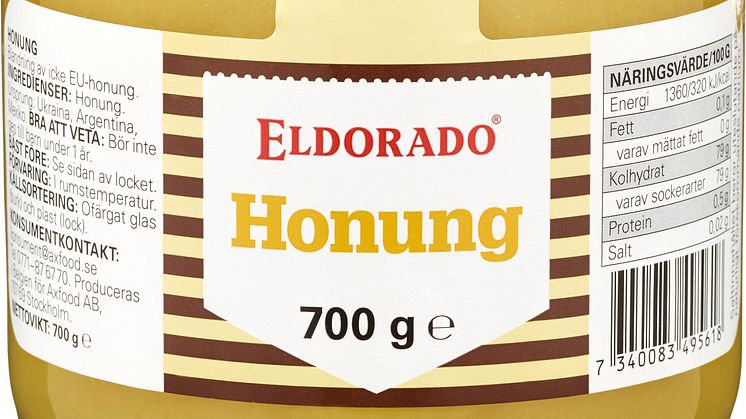 Eldorado honung 700g