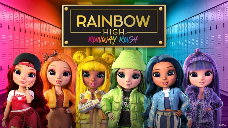 LET YOUR TRUE COLOURS SHINE IN ‘RAINBOW HIGH™: RUNWAY RUSH’ LAUNCHING TODAY ON CONSOLES AND PC
