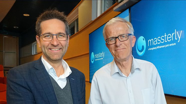 Tom Eystø (left) and Per Brinchmann