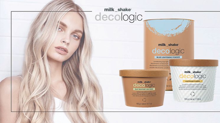 Få det perfekta blonda håret med milk_shake Decologic