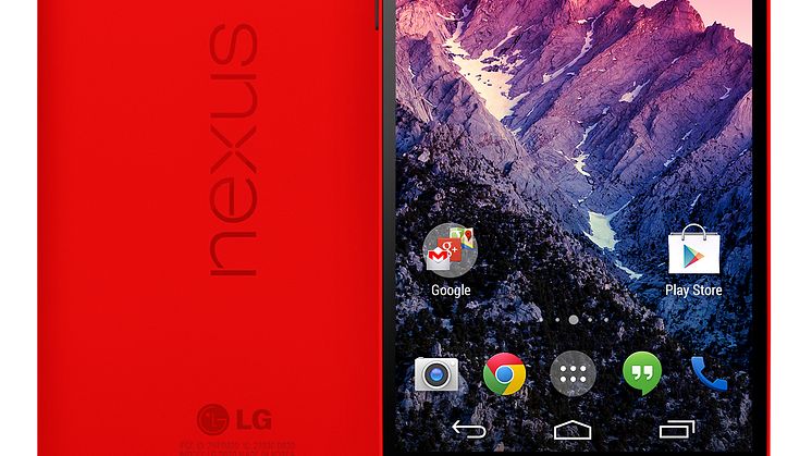 POPULÄRA NEXUS 5 NU ÄVEN I RÖD KOSTYM