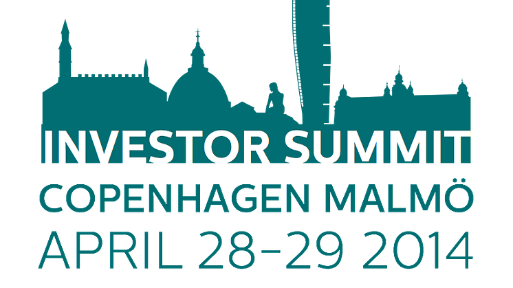 Internationella investerare till Malmö och Köpenhamn 28-29 april