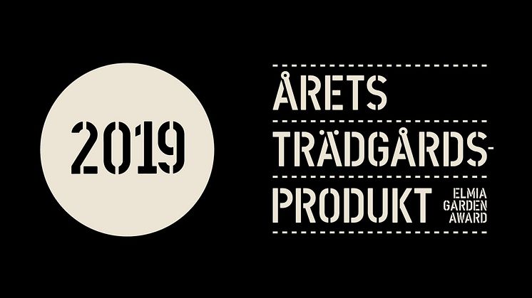 Pressinbjudan: Välkommen till prisutdelning för Årets Trädgårdsprodukt 2019