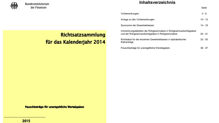 Bundesfinanzministerium prüft Umsätze und Gewinne mit Hilfe von Richtsätzen - kennen Sie Ihre Branchenzahlen?