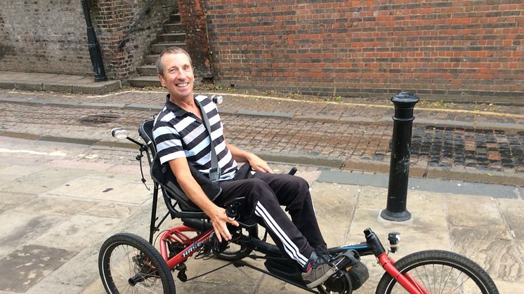 Ealing stroke survivor takes on 30 mile bike ride for the Stroke Association