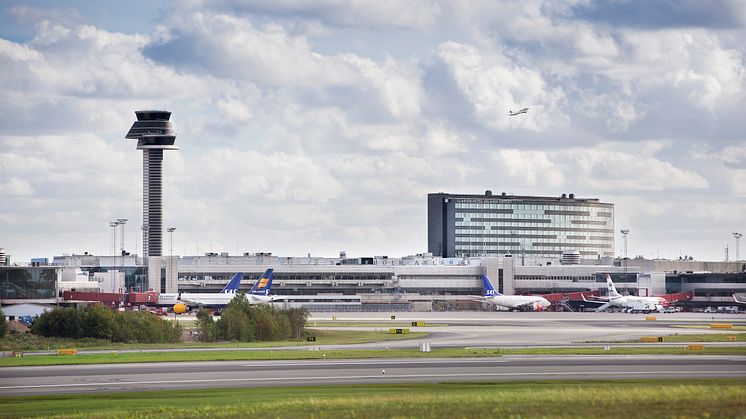Rekordmånga resenärer på Arlanda