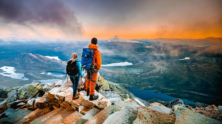 View from Gaustatoppen in Telemark. Photo: Gausta.com/Visit Telemark