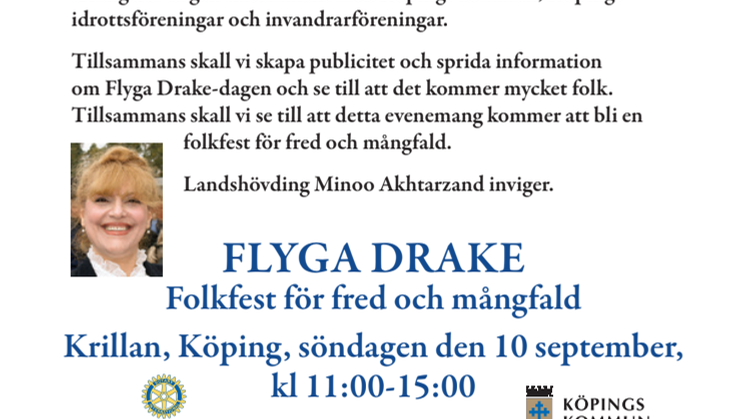 FLYGA DRAKE -  Folkfest för fred och mångfald