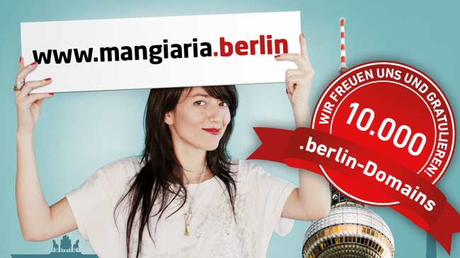 10.000ste .berlin-Domain registriert