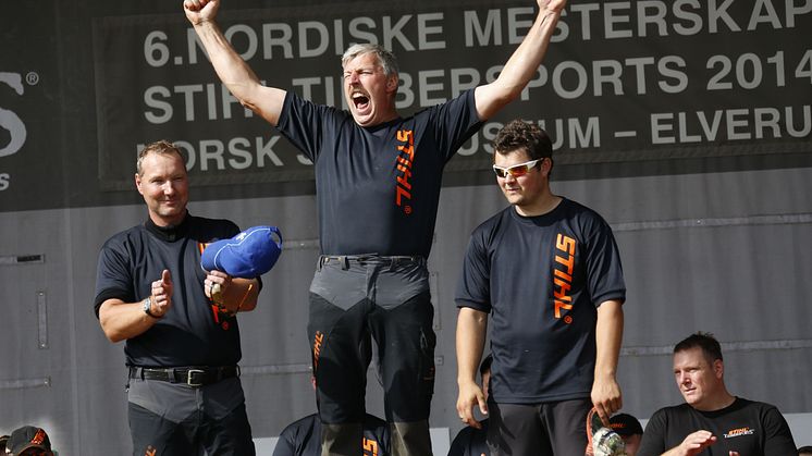 Dansk seier i nordisk mesterskap i Stihl Timbersports