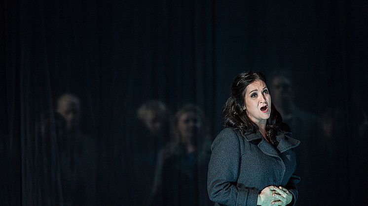 Katarina Karnéus som Norma på GöteborgsOperan. Foto: Mats Bäcker