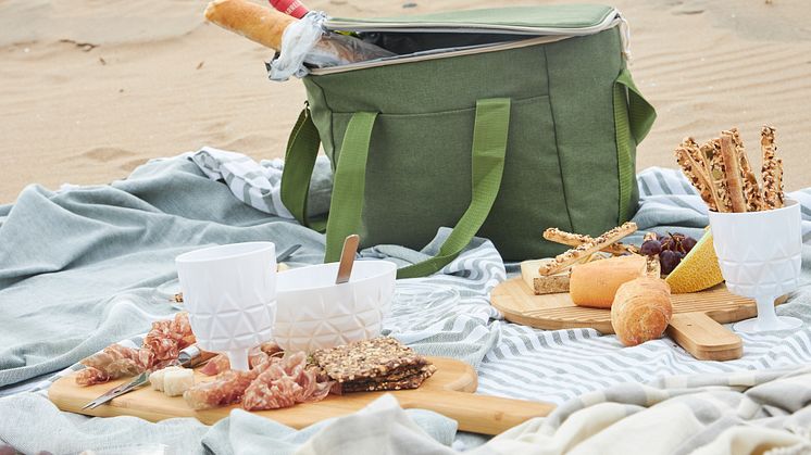 Nyhet! Sagaform lanserar picknickserie i återvunnet material, rPET