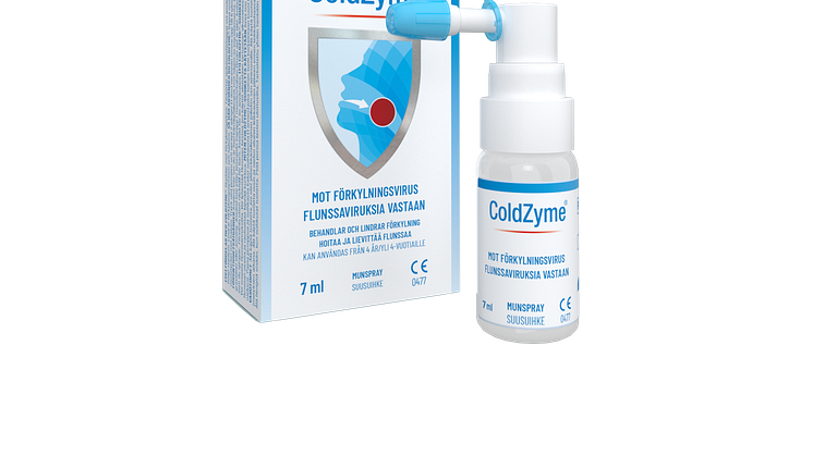 ColdZyme mentol 7 ml grupp frilagd