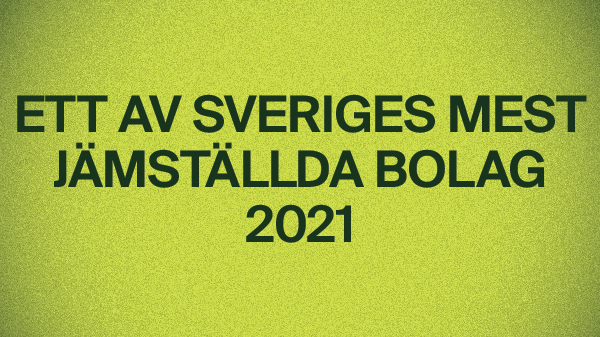 Wallenstam placerar sig på 16 plats av totalt 320 bolag som rankas i Allbrightrapporten.