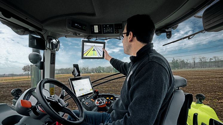 The custom steering system developed in partnership with Trimble will be offered exclusively on CLAAS machines.