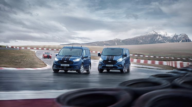 Ford Transit Sport lineup range 2019 