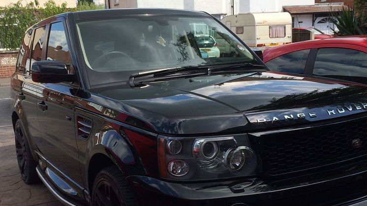 Mahmood's Range Rover sold at auction