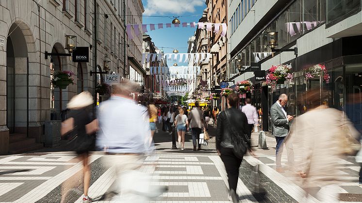 Bibliotekstan i Stockholm city.