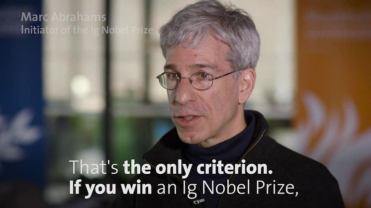 Marc Abraham, mannen bakom Ig Nobel