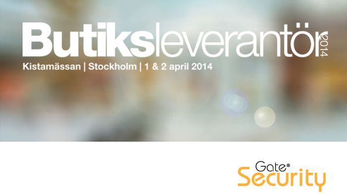 Gate Security på Butiksleverantör 2014, Kistamässan