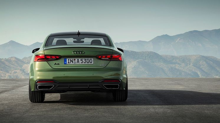 Distriktgrøn metallak er ny farve til Audi A5