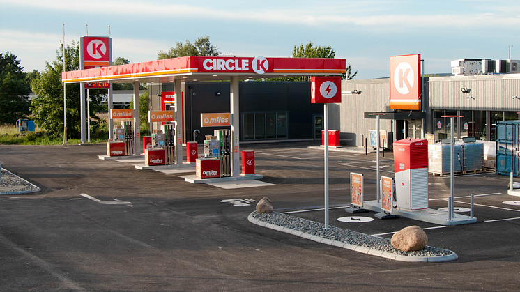 Nu slås portarna upp för en ny Circle K-station i Kristianstad Vä