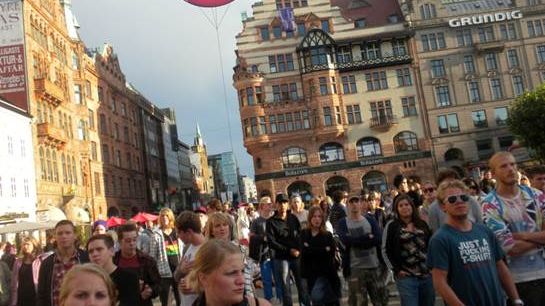 Gratis WiFi åt alla på Stortorget under Malmöfestivalen