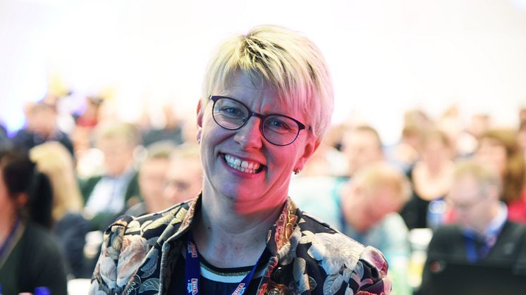 Marit Haugen ble gjenvalgt som styreleder under årsmøtet i TINE.
