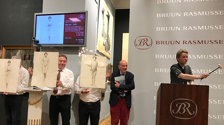 Alexa Bruun Rasmussen sælger Marie Krøyers samling