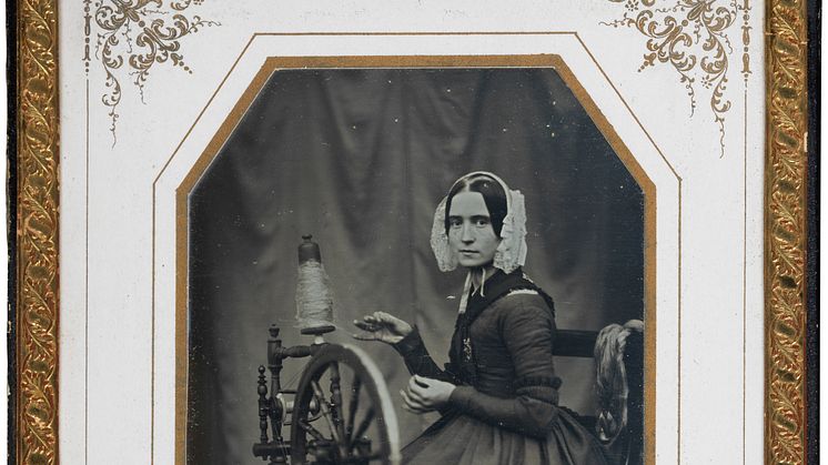   Johan Wilhelm Bergström, Henriette Charlotta Catharina Ronjon (1817–1891), probably the 1840s. Photo: Cecilia Heisser/Nationalmuseum.