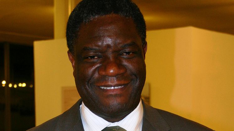 Denis Mukwege talare under Almedalsveckan