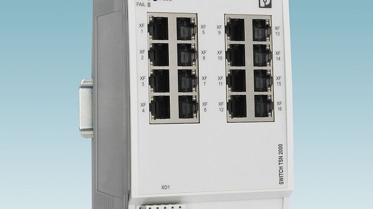 Managed TSN-Switches for sanntidsegnede nettverk