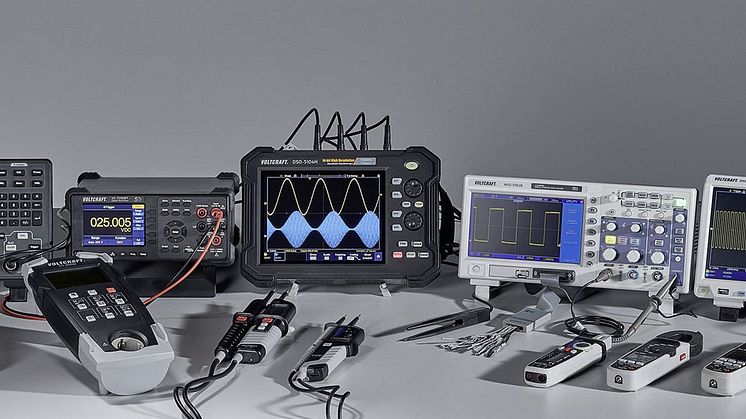 Voltcraft har de rigtige produkter til enhver teknisk anvendelse. Fotokilde: Conrad
