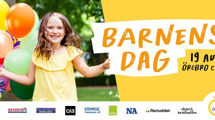 Nu arrangerar vi barnens dag för andra året i rad i city, den 19 augusti