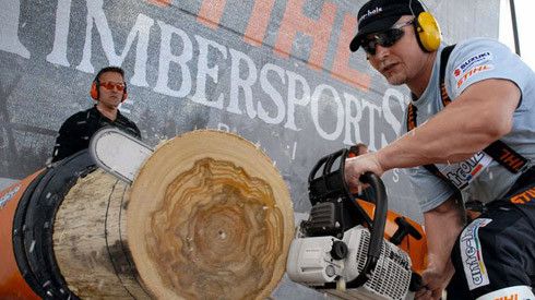 Nordisk Mesterskap i STIHL TIMBERSPORTS på Nordiske Jakt- og Fiskedager i Elverum