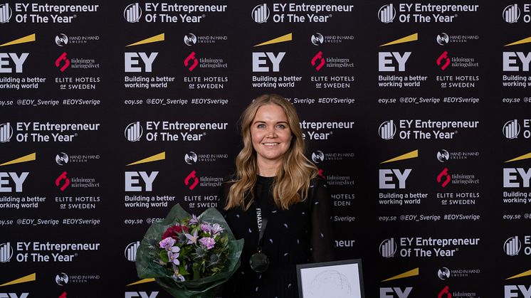 Petra Ringström named Female Shooting Star of the Year by EY.